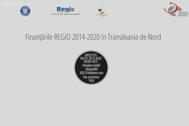 Transilvania de Nord se dezvolta prin REGIO 2014-2020. Vezi care sunt prioritatile de finantare pentru regiunea noastra
