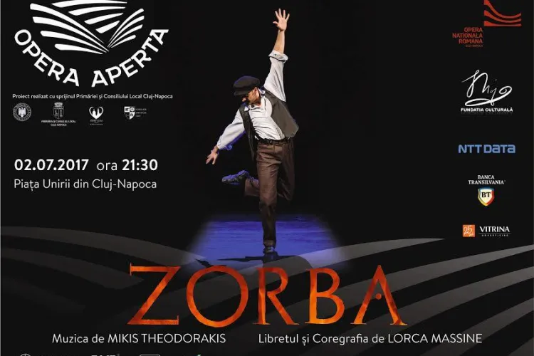 Opera din Cluj termină stagiunea în Piața Unirii, cu două spectacole eveniment