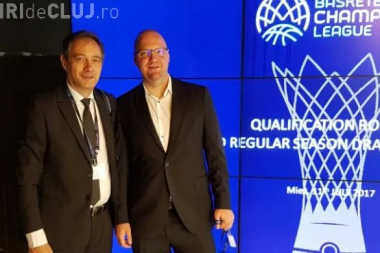 U Banca Transilvania în Basketball Champions League. Am putea juca cu Bosna Sarajevo sau Ludwigsburg