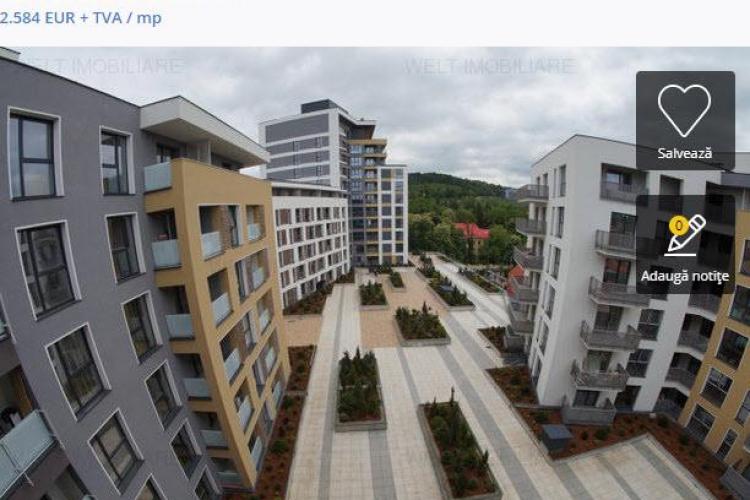 Cluj-Napoca: Apartament cu prețul de 2.500 euro / mp. Unde ajunge spirala revânzărilor?
