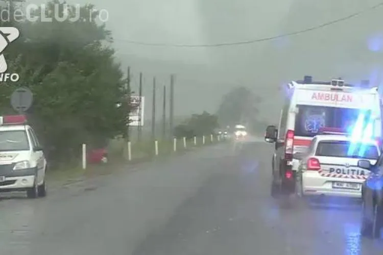 Accident grav la Gherla! Un minor de 6 ani a fost rănit VIDEO