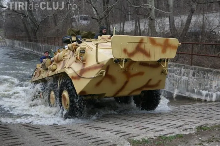 Exercițiu NATO eșuat! Un TAB al Ministerului Apărării s-a scufundat în Dunăre