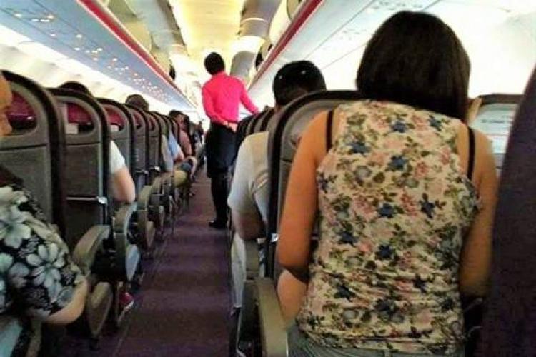 Cluj: Scaun fără spătar într-un avion Wizz Air ce a decolat de la Cluj