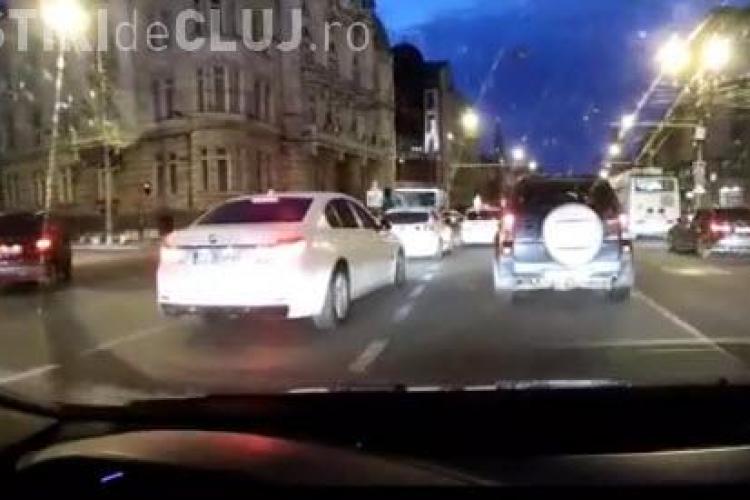 Cluj: Comportament suburban al unui posesor de BMW - VIDEO