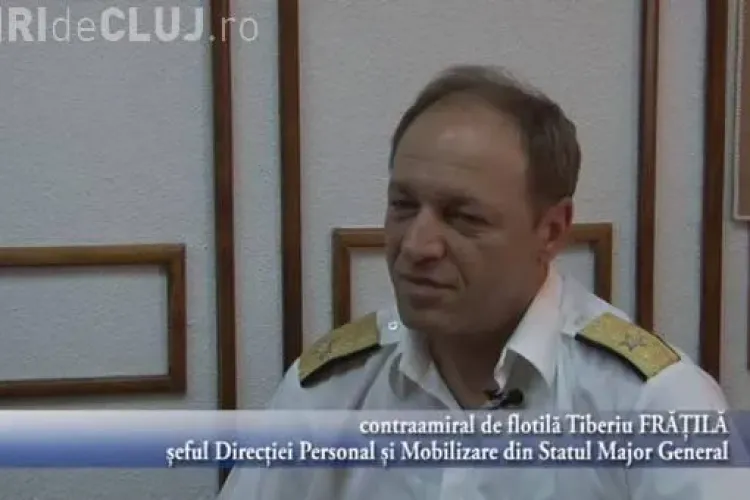 Contraamiralul de flotilă Tiberiu Frăţilă are o pensie de 10.000 de lei, o treime cât au alții