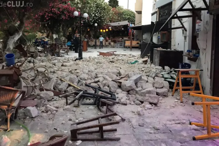 Stațiuni din Turcia și Grecia afectate de un cutremur puternic. Două persoane au murit și alte 200 au fost rănite