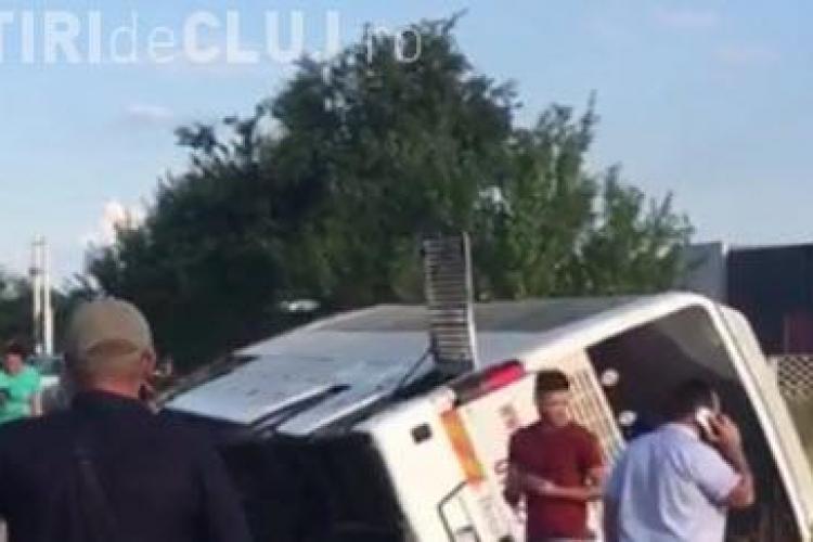 Autocar Fany din Cluj, accident grav: Șase persoane sunt rănite. E COD ROȘU de intervenție - VIDEO