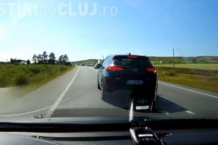 Cluj - Scenă de infarct în trafic: Trebuia să mergi cu filmarea la Poliție    - VIDEO