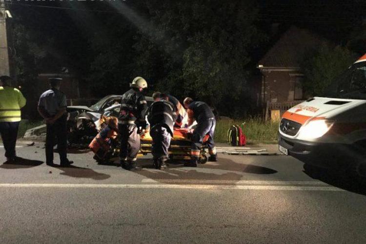 Accident grav pe un drum din Cluj. Un șofer a adormit la volan VIDEO