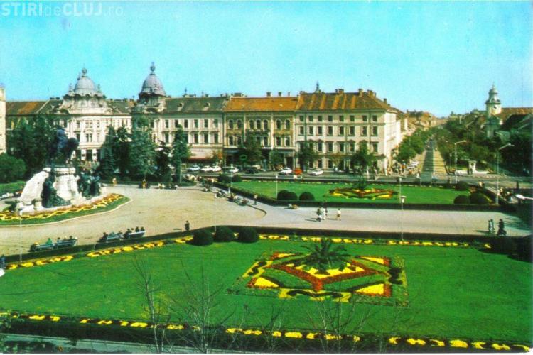 Clujul eleganței de odinioară. Centrul era verde până în anii 90 - EXPOZIȚIE FOTO