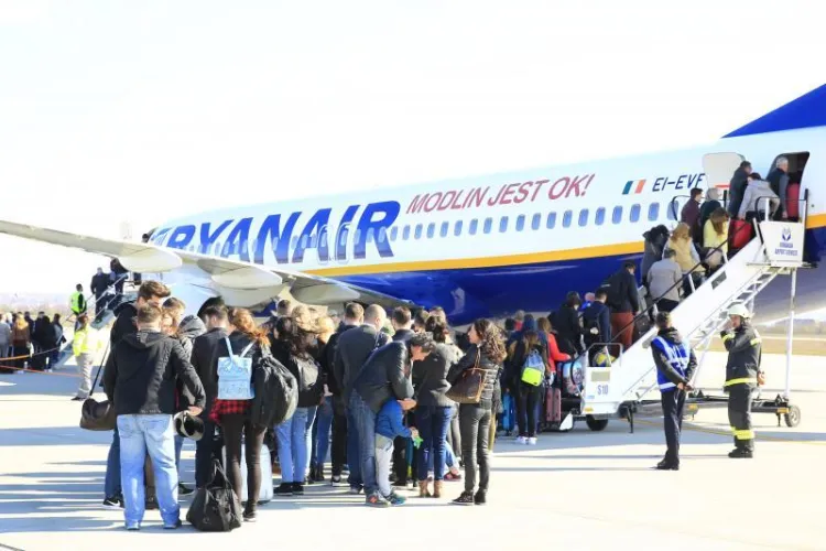 Ryanair lansează bilete de avion pentru mai puțin de 3 euro