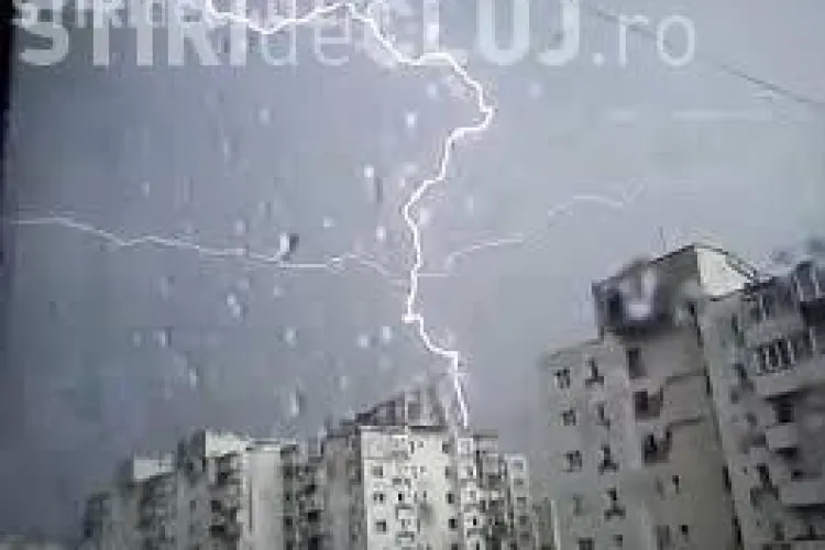 Ploi la Cluj din această seară. Ce anunță meteorologii