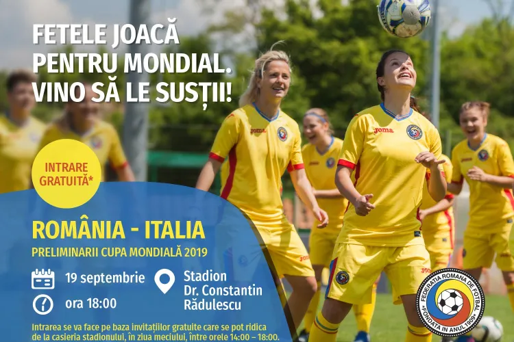 CONCURS: Susține naționala de fotbal feminin și câștigă! Vezi ce premii sunt puse la bătaie și cum le poți primi