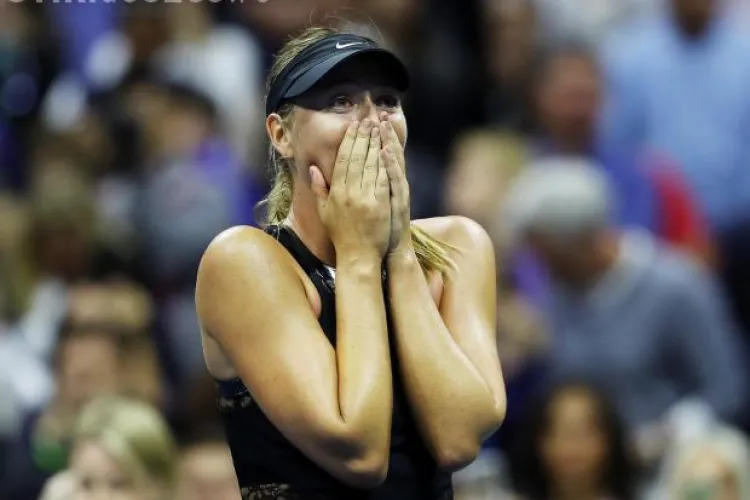 Maria Sharapova, despre Simona Halep: Niciodată nu m-aș fi așteptată să fiu așa de emoționată VIDEO