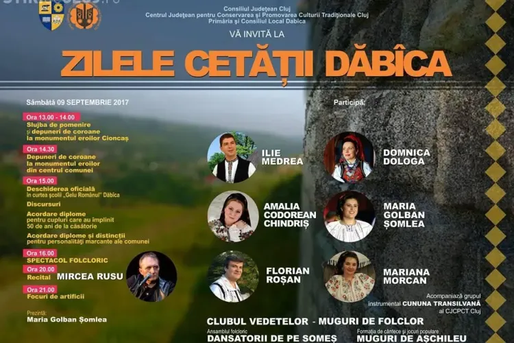 Zilele Cetății Dăbâca 2017