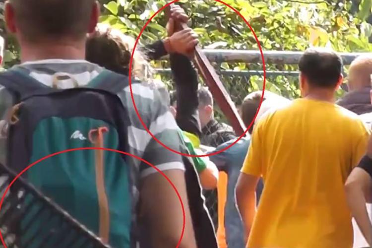 Ultrașii de la U Cluj susțin că ei au fost atacați de maghiari la turneul amical de la Cluj
