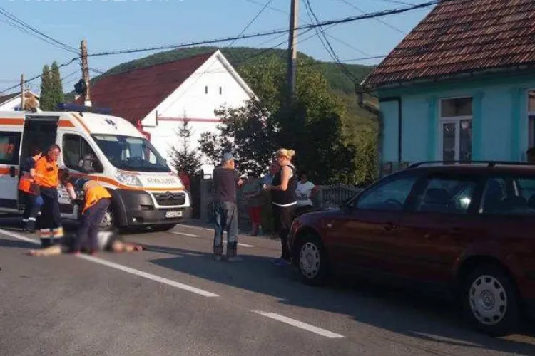 CLUJ: Accident mortal la Viile Dejului. O femeie a fost spulberată în timp ce traversa strada neregulamentar VIDEO
