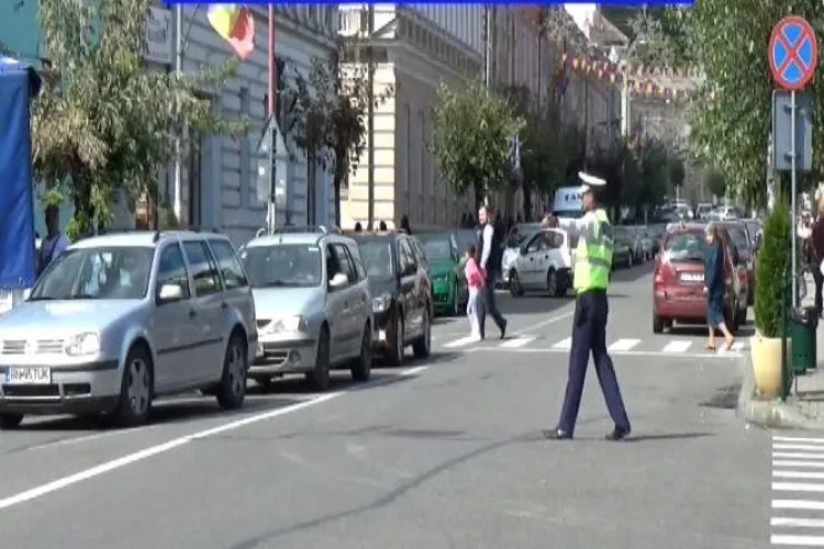 CLUJ: Peste 120 de amenzi aplicate în doar 3 ore, la Dej. Zeci de șoferi au rămas și fără permis