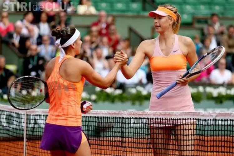 Simona Halep a pierdut meciul cu Maria Șarapova și nu trece de primul tur la US Open