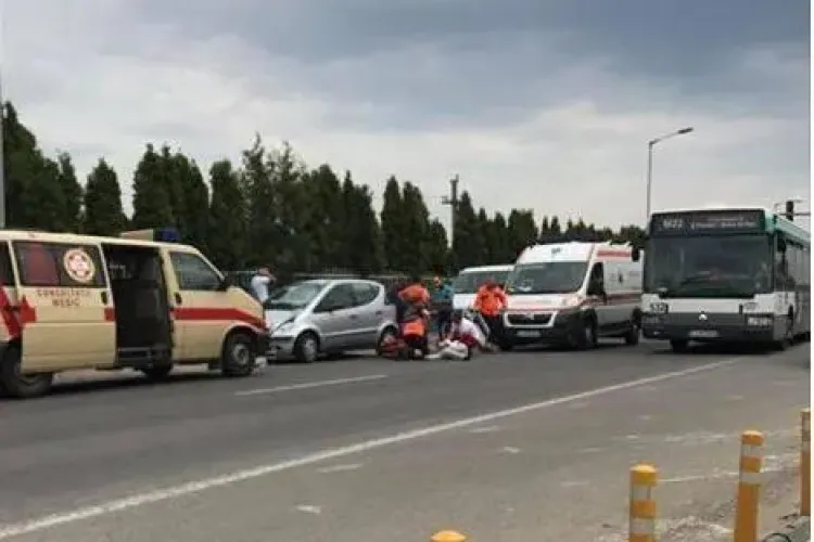 Accident grav la Metro Cluj. Tânăr spulberat pe trecerea de pietoni 