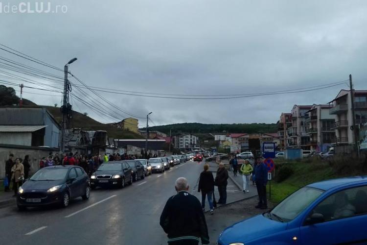 Traficul în Florești blocat complet, vineri dimineața, din cauza unei mașini defecte