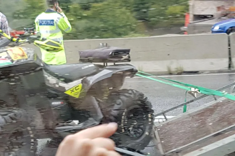 CLUJ: Accident cu trei mașini implicate, la Bucea FOTO