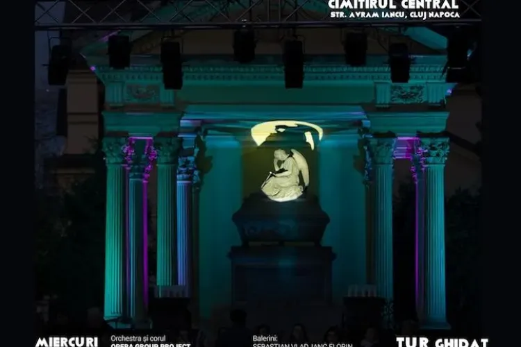 Concert în Cimitirul Central Cluj-Napoca de Luminație