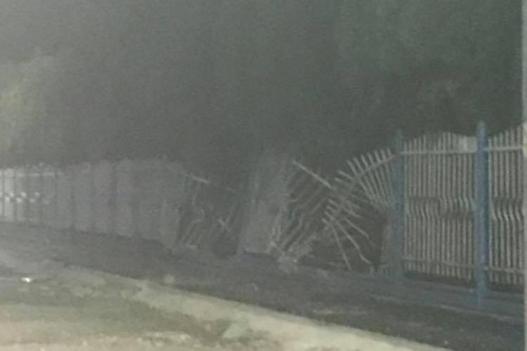 BMW distrus în Florești - FOTO