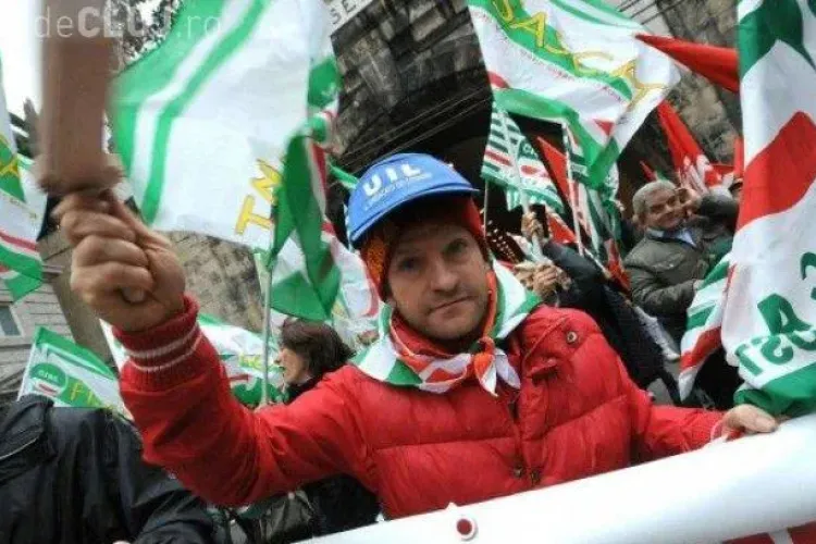 MAE: Avertisment de călătorie în Italia. Va fi grevă generală