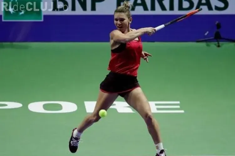 Halep pierde al doilea meci de la Turneul Campioanelor. Caroline Wozniacki a bătut categoric