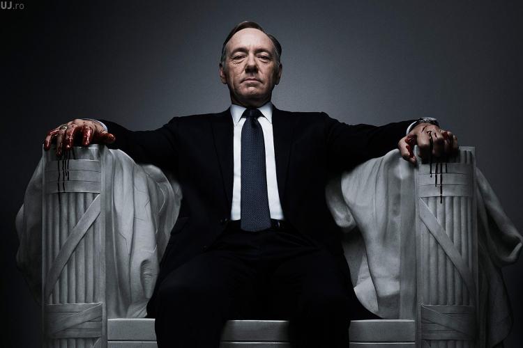 Serialul ”House of Cards”, anulat. Kevin Spacey e acuzat de avansuri sexuale făcute unui minor