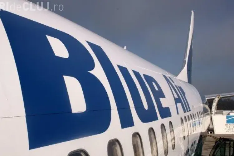 Clujeni blocați în Egipt, după ce aeronava Blue Air s-a stricat
