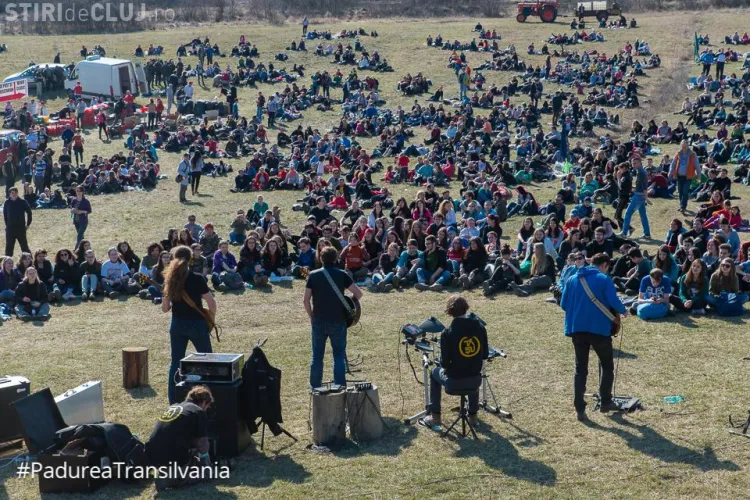 Acțiune de împădurire la Cluj! Se plantează 10 hectare de copaci