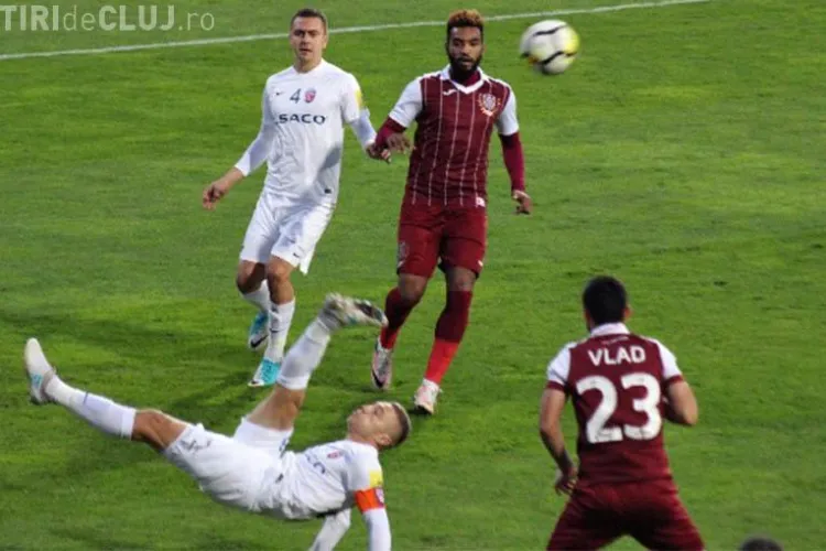 CFR Cluj eliminată din Cupa României. Petrescu trădat de trei jucători