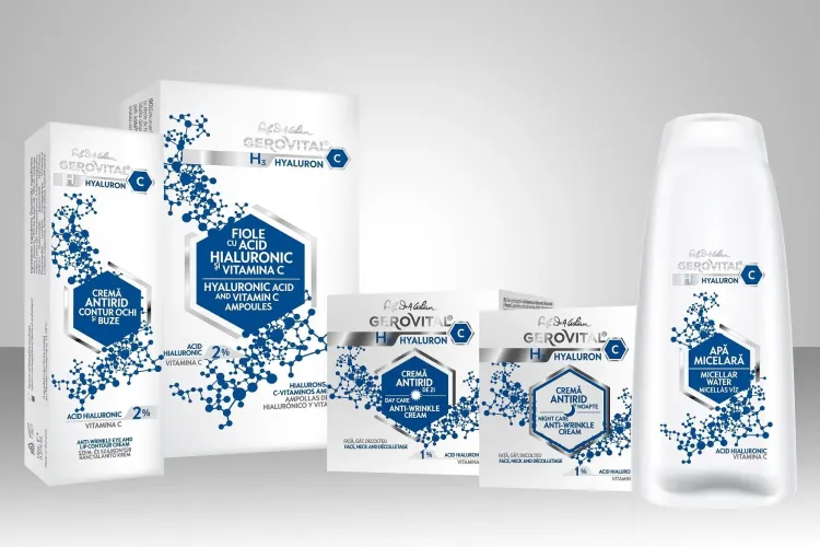 Brandul Gerovital se extinde cu o nouă gamă pe bază de Acid Hialuronic – Gerovital H3 Hyaluron C (P)