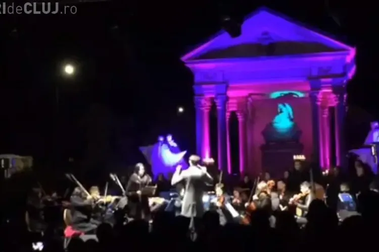 Concert în Cimitirul Central din Cluj-Napoca, de Luminație VIDEO
