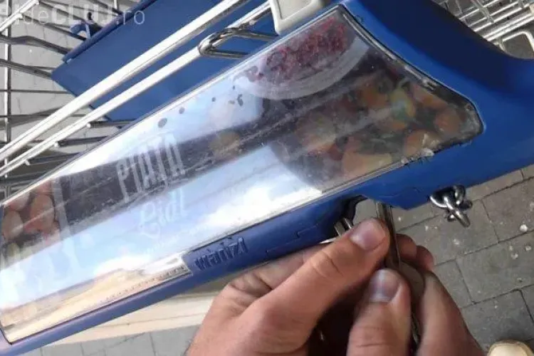 Cum deblochezi un cărucior pentru cumpărături fără a avea 50 de bani