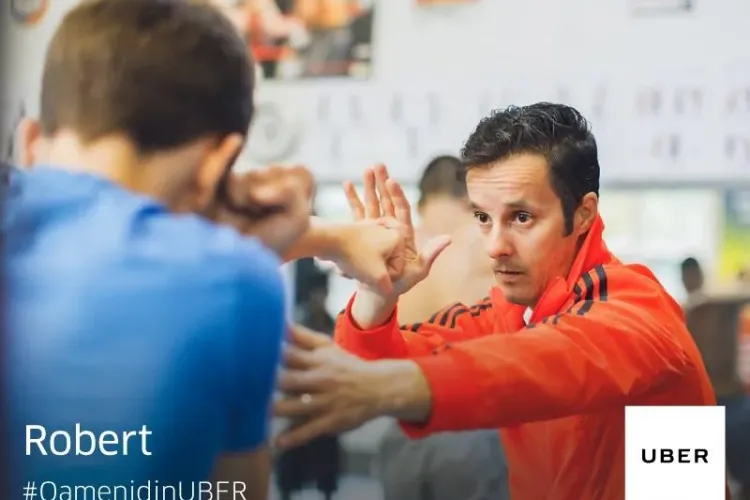 #OamenidinUBER: Robert, antrenorul de box