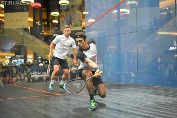 Cea de-a cincea ediție a turneului internațional Open Squash are loc la Iulius Mall Cluj, în acest weekend