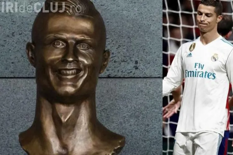 Cristiano Ronaldo are o statuie pe măsură - FOTO