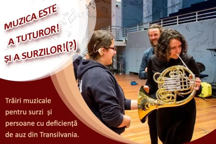Proiect muzical dedicat surzilor și persoanelor hipoacuzice