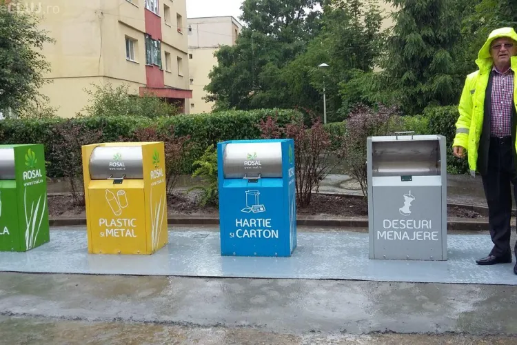 Clujul va avea, în 2018, 200 de pubele îngropate 