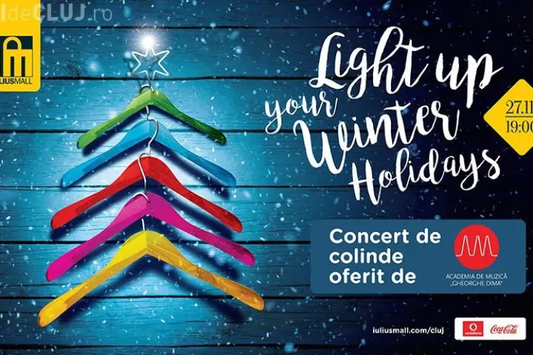 Iulius Mall Cluj dă startul Sărbătorilor de Iarnă luni, 27 noiembrie! Clujenii au parte de nenumărate surprize (P)