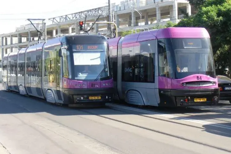 Boc: Linia de tramvai va fi legată de calea ferată. Se deschide zona Apahida - Jucu - VIDEO