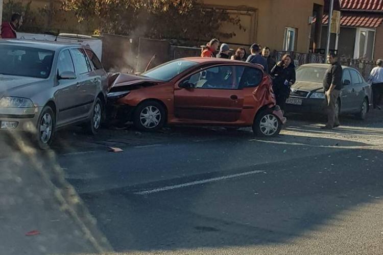 Accident în Florești, pe DN 1. Ce s-a întâmplat? - FOTO