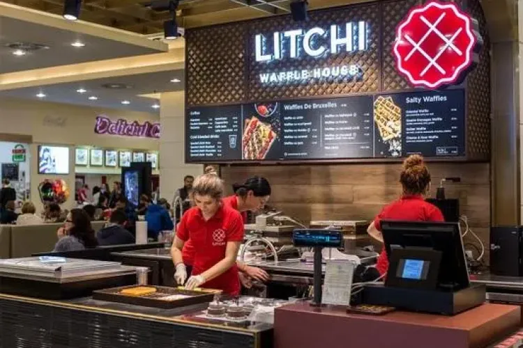 LITCHI - waffe belgiene gustoase, acum și în Iulius Mall Cluj (P)