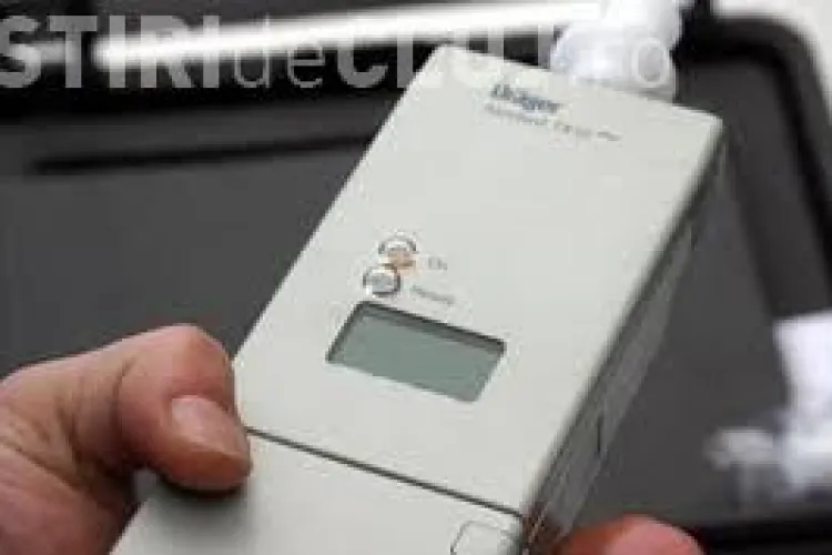 Razie la Cluj, pentru depistarea șoferilor beți la volan. Câți clujeni au fost prinși 