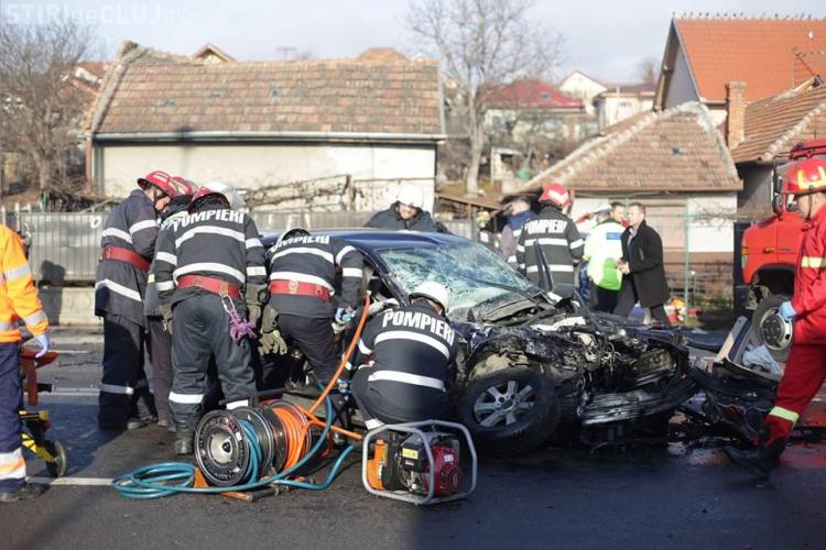 Tragedie la Cluj-Napoca în ziua de Crăciun! Accident mortal pe Calea Baciului FOTO