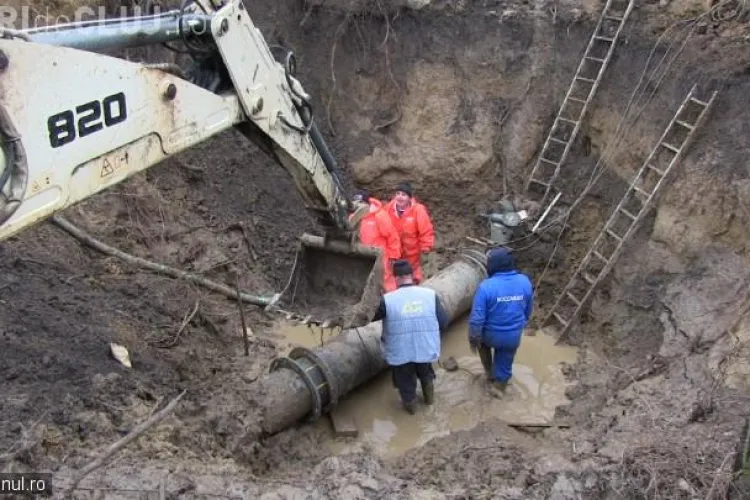 BĂTAIE de JOC la Dej! Trei ”Dorei” au lăsat localitatea fără apă de 3 zile – VIDEO