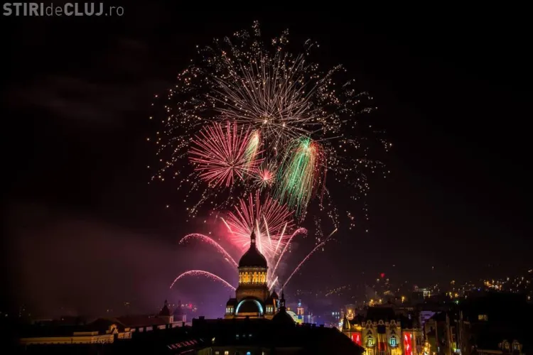 Cluj-Napoca: Programul Revelionului 2018. Foc de artificii și concerte în Piața Unirii